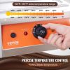 VEVOR Chocolate Tempering Machine, 17.6 Lbs 2 Tanks Chocolate Melting Pot TEMP Control 86~185Â°F